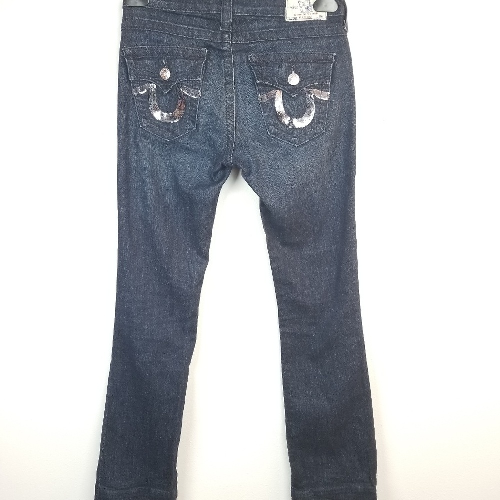 True Religion Hi Rise Boot Cut Hemmed 27x31
